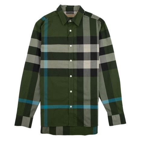 burberry shirts green|burberry t shirts men's sale.